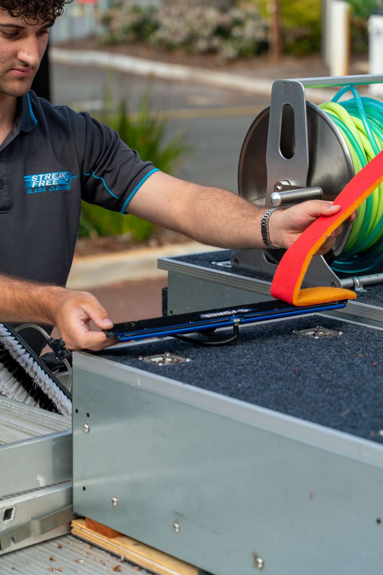 Photographer at work